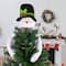 25" Unlit Plush Snowman Christmas Tree Topper